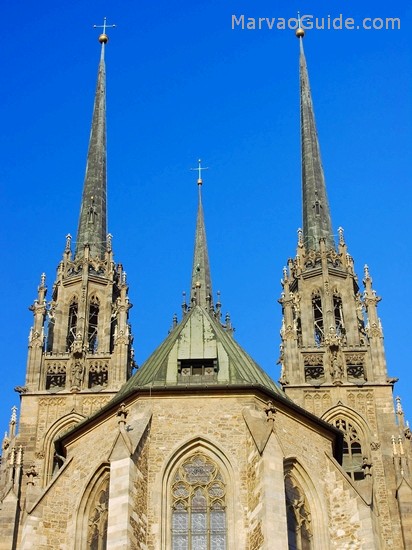 Petrov Cathedral in Brno, Czech Republic Petrov Cathedral in Brno, Czech Republic